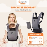 Địu cho bé Ergobaby Away - Hàng chính hãng