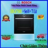 Lò nướng âm Bosch HBG675BB1 Serie 8