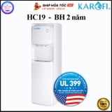 Cây nước nóng lạnh hút bình Karofi HC19