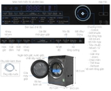 Máy giặt Aqua Inverter 15 kg AQD-A1500H.PS chính hãng, giao ngay