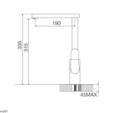 Vòi Rửa Chén Malloca K129T