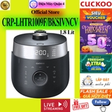 Nồi cơm áp suất cao tần Cuckoo 1.8 lít CRP-LHTR1009F/BKSIVNCV Chính hãng