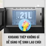 Lò vi sóng âm tủ kèm nướng Bosch BEL7321B1 - Series 8