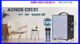 Acnos CS121 loa karaoke 2 micro , giá tốt nhất