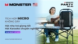 Loa karaoke Monster Party Go 20 , Chính Hãng