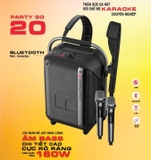 Loa karaoke Monster Party Go 20 , Chính Hãng