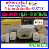 Máy làm sữa chua Bear SB-SC10C / SC10C - Hàng chính hãng