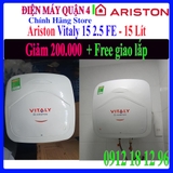 Máy nước nóng gián tiếp Ariston Vitaly 15 2.5 FE - Hàng chính hãng