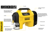 Máy bơm hơi đa năng dùng pin kèm tính năng thổi và hút bụi Stanley SXVI02001A (1 pin và sạc)