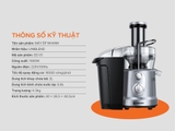 Máy ép trái cây Uniblend USS-01