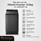Máy giặt cửa trên Hitachi Inverter 13.5kg LTL H3MVW0T GG