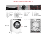 Máy giặt cửa trước Bosch 10kg WGG25400SG Serie 6