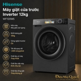 Máy giặt cửa trước Hisense inverter 12kg WF120M5