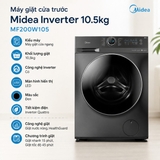 Máy giặt cửa trước Midea Inverter 10.5kg MF200W105