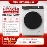 Máy giặt lồng ngang Hitachi Inverter 9.5Kg BD-954HVOW