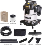 Máy hút bụi Công nghiệp 3 chức năng 38L Dewalt DXV38SD – 38 lít – 17Kpa