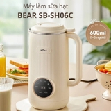 Máy làm sữa hạt Bear 0,6L SB-SH06C (Bản Quốc Tế)
