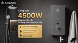 Máy Nước Nóng Ariston Aures Premium+ 4.5 Cu Trực Tiếp Bầu Đun Đồng