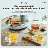 Máy pha cà phê mini Bear SB-CF06A / CF06A - Hàng chính hãng