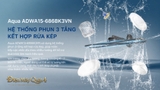Máy rửa chén độc lập Aqua ADWA15-686BK3VN