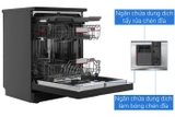 Máy Rửa Chén Toshiba DW-15F8(B)-VN