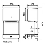 Máy sấy tay Panasonic FJ-T09A3 (có khay nước)