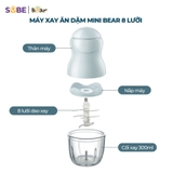 Máy xay ăn dặm Bear 0.3L GR-B03V8 (Bản Quốc Tế)