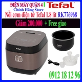 Nồi cơm điện tử Tefal 1.8 lít RK776968 - Hàng chính nhãng