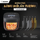Nồi Cơm Điện Cao Tần IH Zojirushi 1.8 LÍT NW-QAQ18