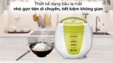 Nồi cơm nắp gài Cuckoo 1 lít CR-0661/GRVNCV