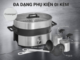 Nồi lẩu hấp WMF Lono Hot Pot & Steam 0415540011