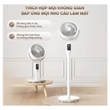 Quạt thông minh điều khiển giọng nói AI AQUA AQF-ED1823T(W)
