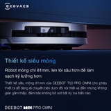 Robot hút bụi lau nhà Ecovacs DEEBOT T50 MAX PRO OMNI