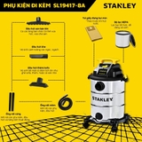Máy hút bụi công nghiệp 3 chức năng Stanley SL19417-8A, giá tốt nhất