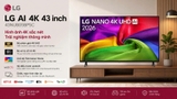 Smart Tivi LG AI 4K 43 Inch 43NU805BPSC