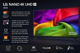 Smart Tivi LG AI 4K 75 Inch 75NU805BPSB