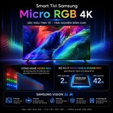 Smart Tivi Samsung Micro RGB 4K 65 Inch MRA65R85HA