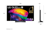Smart TV LG C6 4K 55 Inch OLED55C6PSA