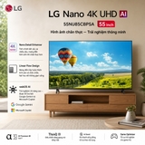 Smart TV LG NANO 4K UHD AI 55inch 55NU85CBPSA