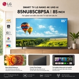 Smart TV LG NANO 4K UHD AI 85inch 85NU85CBPSA
