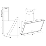 Máy hút khói khử mùi Malloca TIME K-153MB