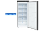 Tủ đông Sanaky Inverter 150 lít TD.VH180VD3, giá tốt giao ngay