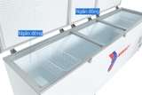 Tủ đông Sanaky Inverter 900 lít VH-1199HY3, 1 ngăn đông