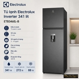 Tủ lạnh Electrolux Inverter 341 lít ETB3460L-B