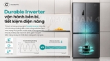 Tủ lạnh Hisense Inverter 460 lít Multi Door RQ465N5ES