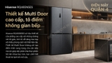 Tủ lạnh Hisense Inverter 460 lít Multi Door RQ465N5ES