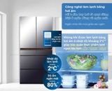 Tủ lạnh Hitachi 6 cánh Inverter 670 lít R-GW670TV(XM)