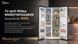 Tủ Lạnh Side By Side Midea 555L MDRS710FGG28VN