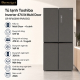Tủ lạnh Toshiba Inverter 474 lít Multi Door GR-RF608WI-PMV(50)