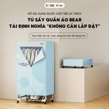 Tủ sấy quần áo Bear PCD-4H12G (Bản Quốc Tế)